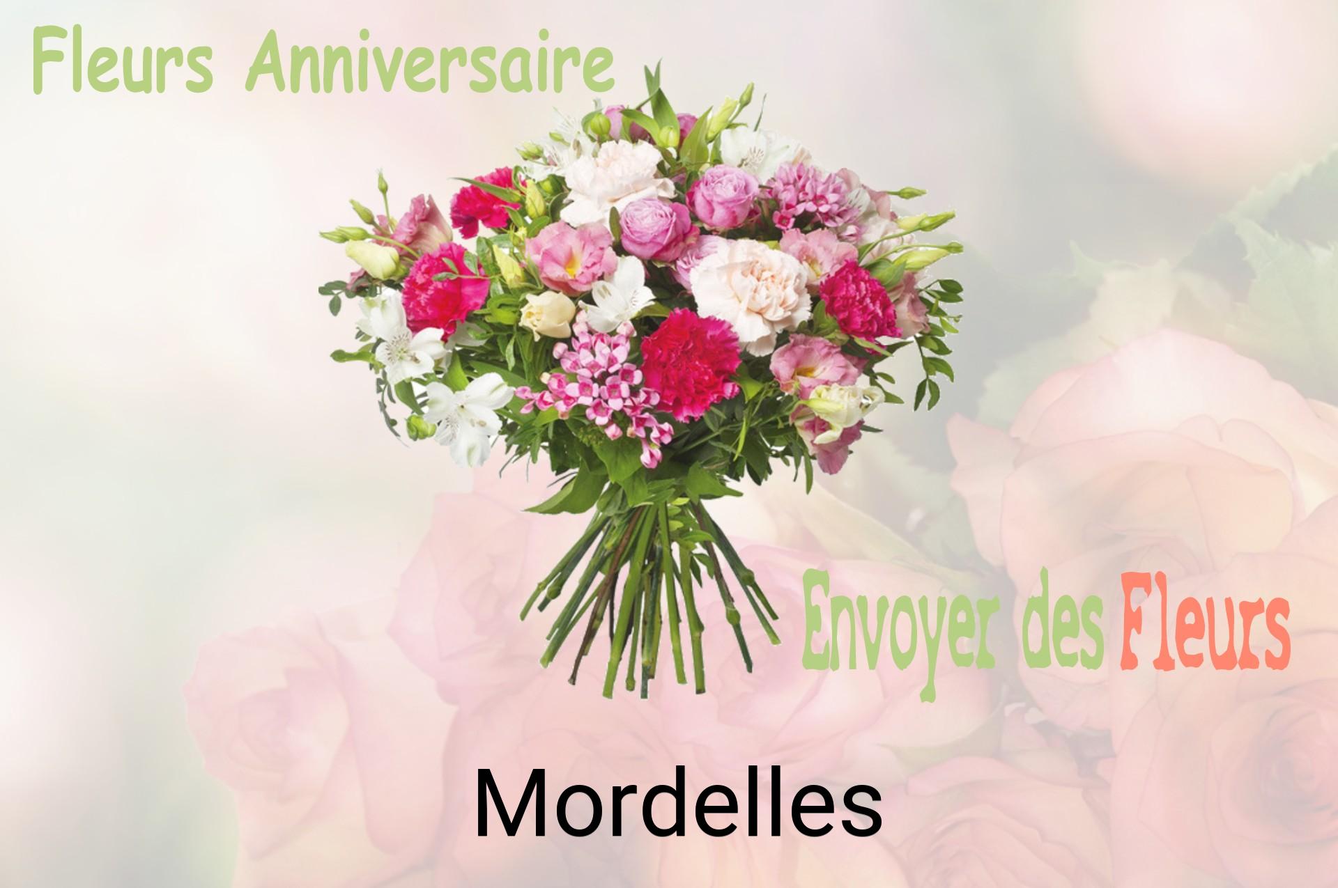 Bouquet de fleurs d’anniversaire livré à Mordelles